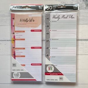 Happy Planner Kids Life & Weekly Meal Plan Notepads